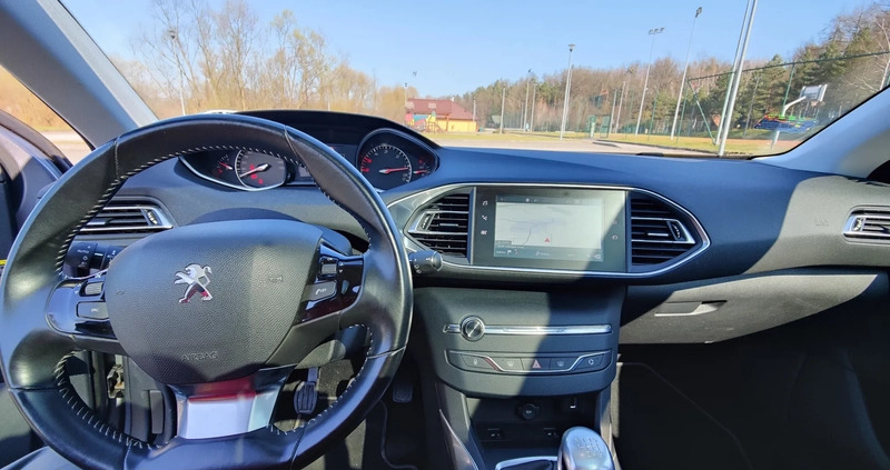 Peugeot 308 cena 46500 przebieg: 139000, rok produkcji 2017 z Siewierz małe 301